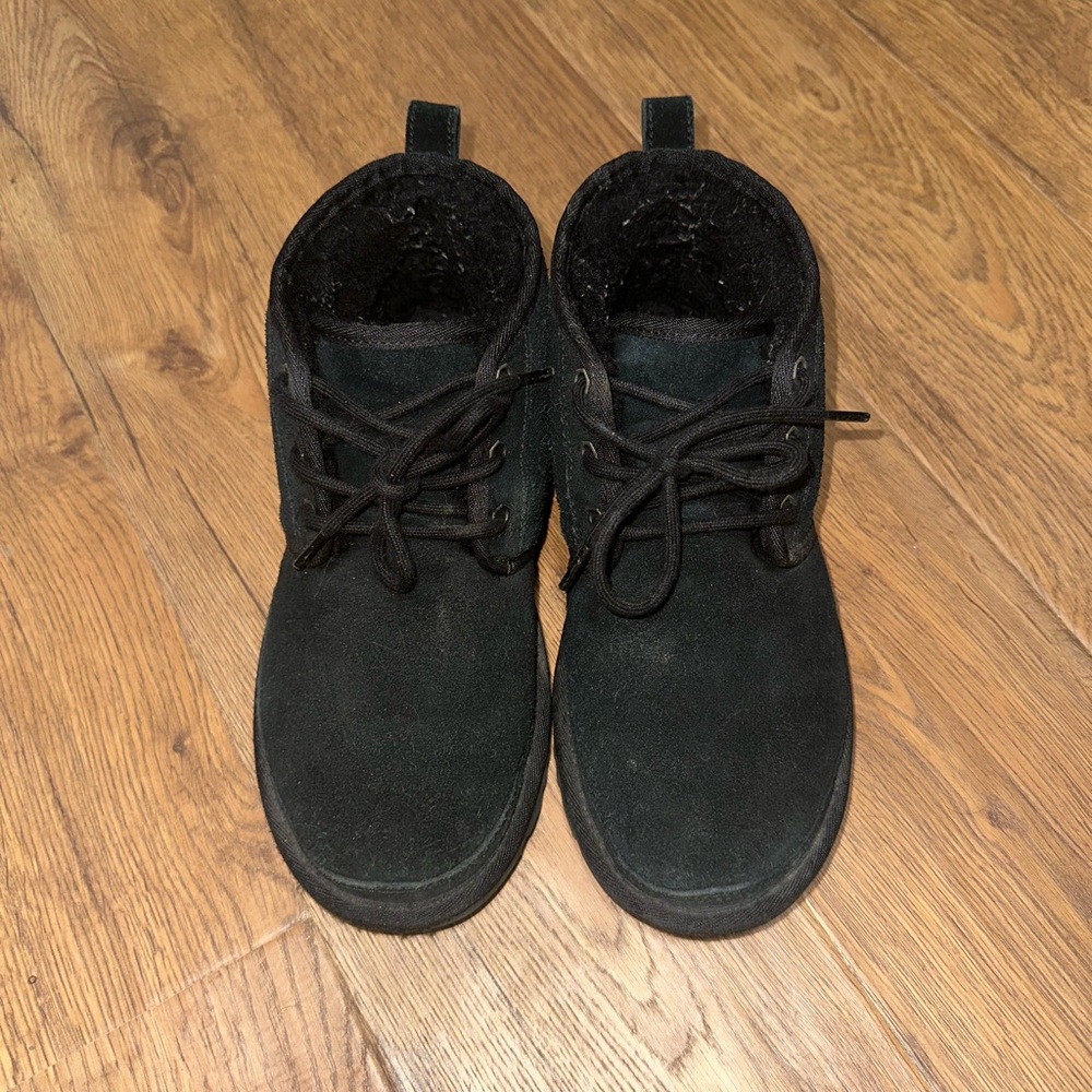 UGG Black Winter Boots with Minimalist Design